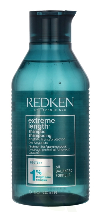 Redken Extreme Length Shampoo 300 ml ryhmässä KAUNEUS JA TERVEYS / Hiukset &Stailaus / Hiustenhoito / Shampoo @ TP E-commerce Nordic AB (C55134)