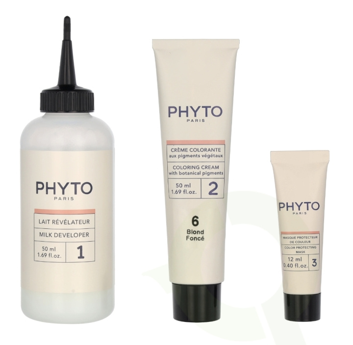 Phyto Phytocolor Permanent Color 112 ml #06 Dark Brown ryhmässä KAUNEUS JA TERVEYS / Hiukset &Stailaus / Hiustenhoito / Hiusväri / Hiusväri & Väripommi @ TP E-commerce Nordic AB (C55169)