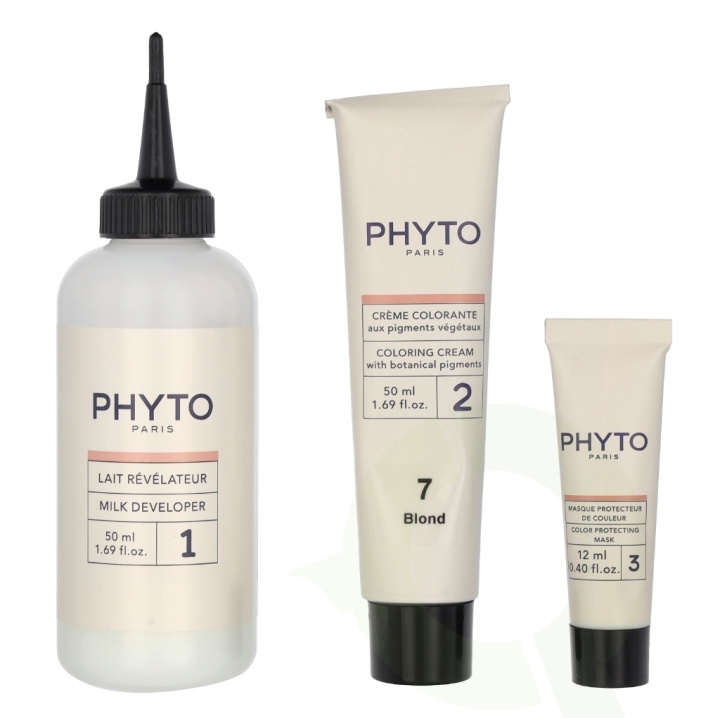 Phyto Phytocolor Permanent Color 112 ml #07 Blond ryhmässä KAUNEUS JA TERVEYS / Hiukset &Stailaus / Hiustenhoito / Hiusväri / Hiusväri & Väripommi @ TP E-commerce Nordic AB (C55172)