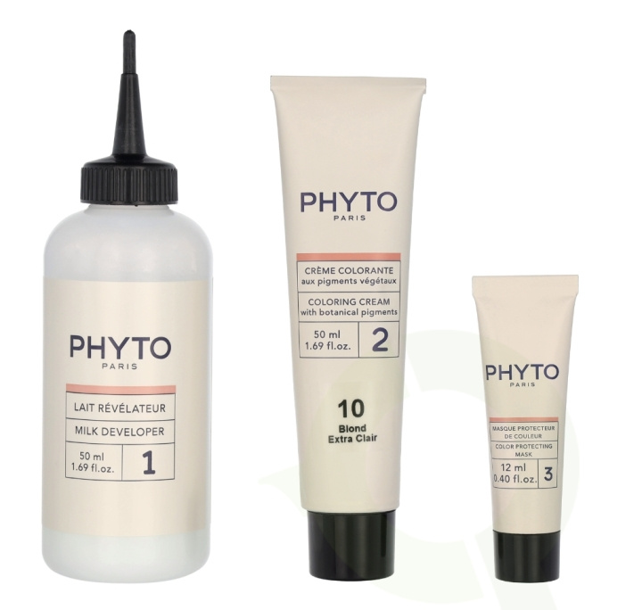 Phyto Phytocolor Permanent Color 112 ml #10 Extra Fair Blond ryhmässä KAUNEUS JA TERVEYS / Hiukset &Stailaus / Hiustenhoito / Hiusväri / Hiusväri & Väripommi @ TP E-commerce Nordic AB (C55177)