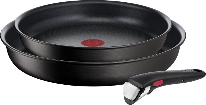 Tefal Ingenio Eco Resist -paistinpannusetti, 3-osainen ryhmässä KOTI, TALOUS JA PUUTARHA / Keittiövälineet / Paistinpannut @ TP E-commerce Nordic AB (C55243)