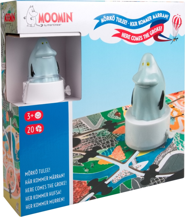 Muumi Mörkö tulee! -palapelileikki ryhmässä LELUT, TUOTTEET LAPSILLE JA VAUVOILLE / Leikkikalut, Askartelu &Pelit / Lasten palapeli @ TP E-commerce Nordic AB (C55269)