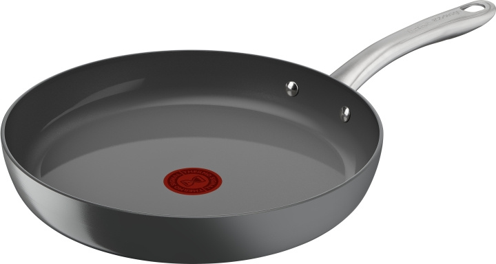 Tefal (RE)NEW+ -paistinpannu, 30 cm, keraaminen pinnoite, harmaa ryhmässä KOTI, TALOUS JA PUUTARHA / Keittiövälineet / Paistinpannut @ TP E-commerce Nordic AB (C55347)