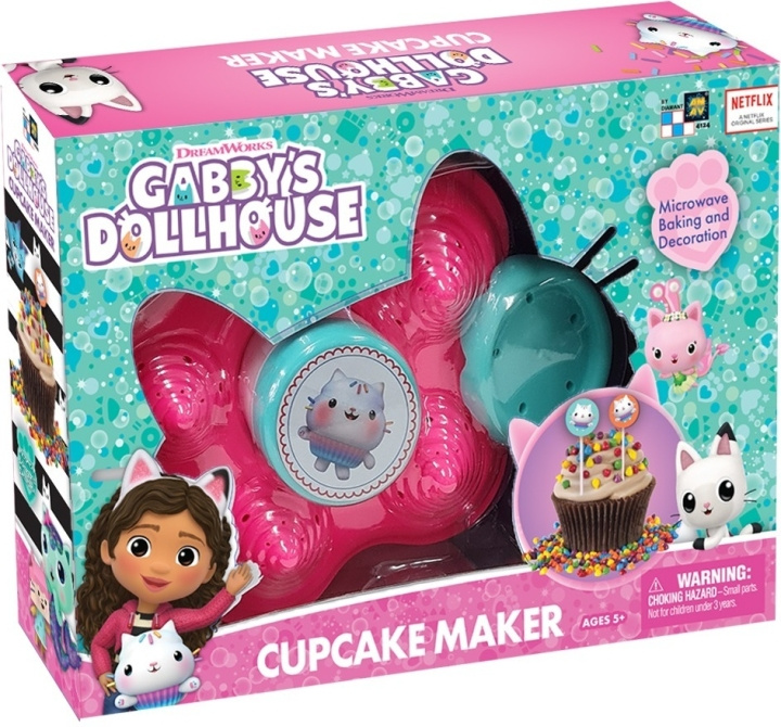 Gabby\'s Dollhouse Gabbyn Nukketalo - Koristelusetti kuppikakuille ryhmässä LELUT, TUOTTEET LAPSILLE JA VAUVOILLE / Leikkikalut, Askartelu &Pelit / Lelut @ TP E-commerce Nordic AB (C55404)