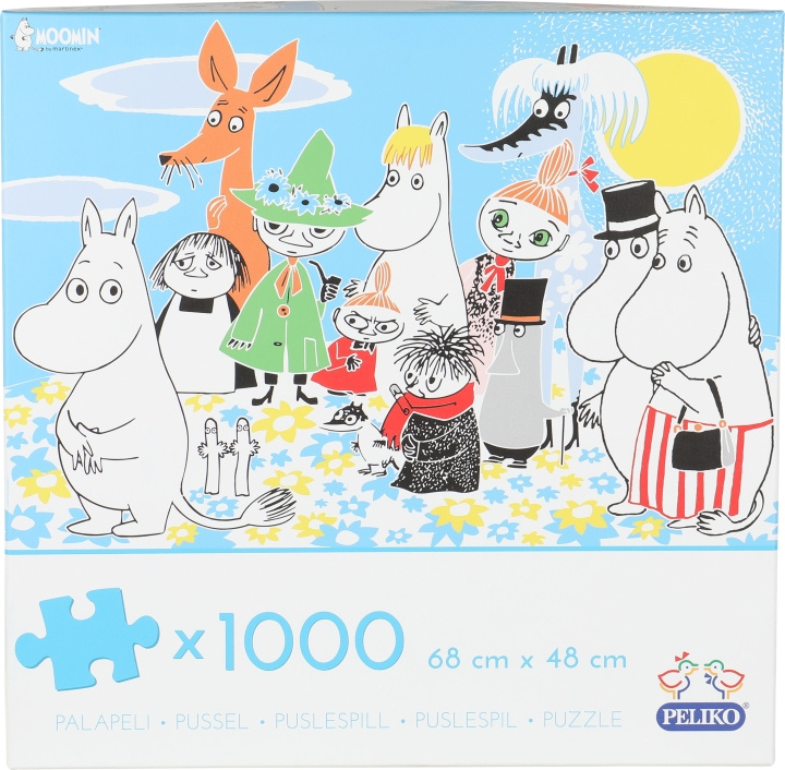 Muumi 1000 palan palapeli ryhmässä URHEILU, VAPAA-AIKA JA HARRASTUS / Harrastus / Palapeli @ TP E-commerce Nordic AB (C55417)