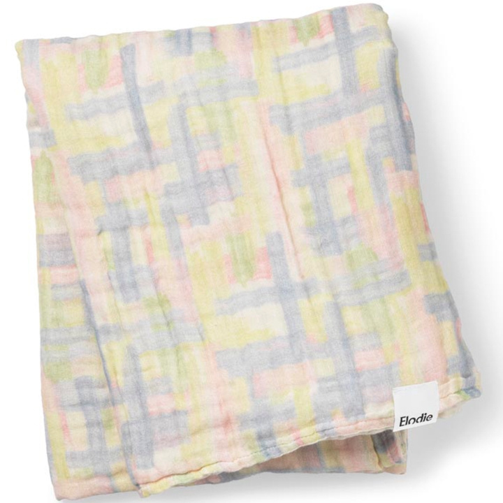 Elodie Details Crinkled Blanket, Pastel Braids ryhmässä LELUT, TUOTTEET LAPSILLE JA VAUVOILLE / Lasten tekstiilit / Vauvan huovat @ TP E-commerce Nordic AB (C55419)