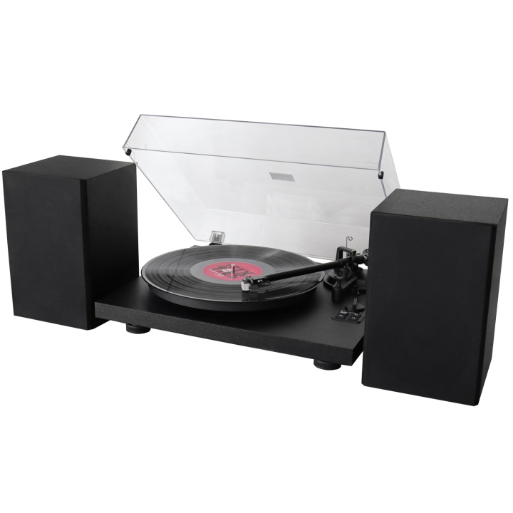 Soundmaster PL711SW Levysoitin 2-tie-kaiuttimella Bluetooth ryhmässä KODINELEKTRONIIKKA / Ääni & Kuva / Kotiteatteri, HiFi ja kannettavat / Compact Stereo & Levysoitin @ TP E-commerce Nordic AB (C55427)