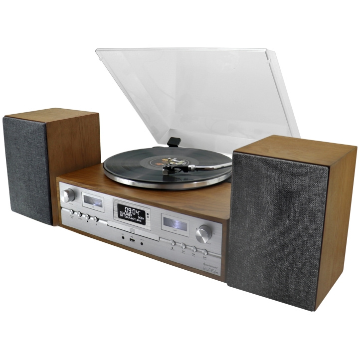 Soundmaster PL895 Musik-anläggning i 70-tals-design ryhmässä KODINELEKTRONIIKKA / Ääni & Kuva / Kotiteatteri, HiFi ja kannettavat / Compact Stereo & Levysoitin @ TP E-commerce Nordic AB (C55429)