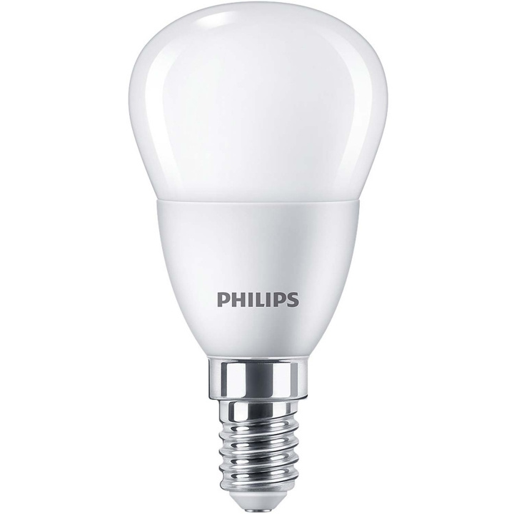 Philips 4-pack LED E14 Klot P45 5W (40W) Frost 470lm ryhmässä KODINELEKTRONIIKKA / Valaistus / LED-lamput @ TP E-commerce Nordic AB (C55459)