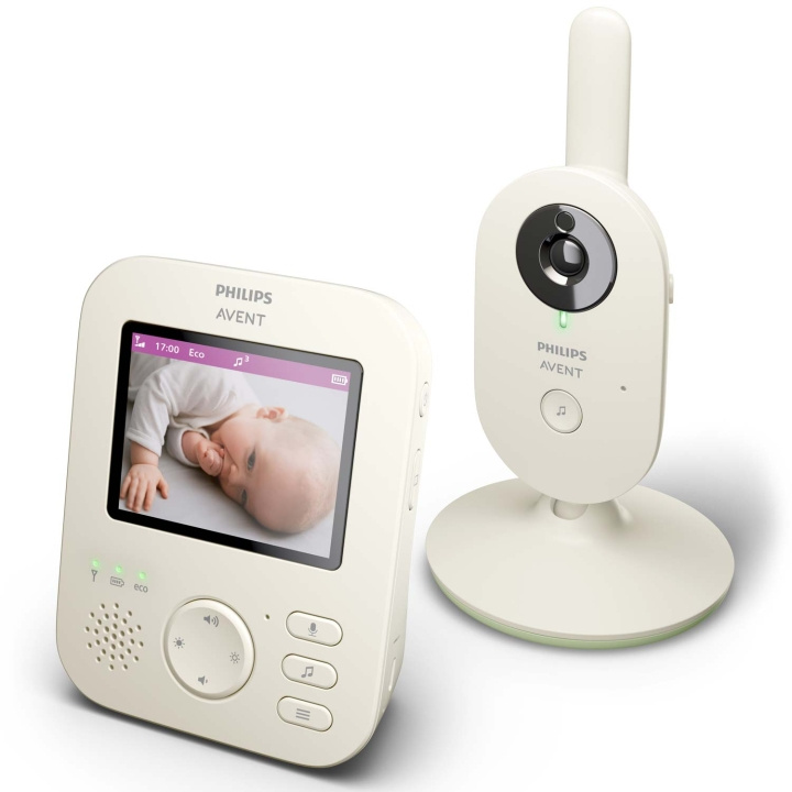 Philips Babymonitor Video SCD882/26 ryhmässä LELUT, TUOTTEET LAPSILLE JA VAUVOILLE / Lapsiturvallisuus / Itkuhälyttimet @ TP E-commerce Nordic AB (C55481)