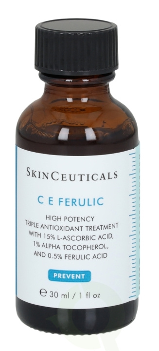 SkinCeuticals C E Ferulic Triple Antioxidant Treatment 30 ml High Potency ryhmässä KAUNEUS JA TERVEYS / Ihonhoito / Kasvot / Seerumit iholle @ TP E-commerce Nordic AB (C55639)