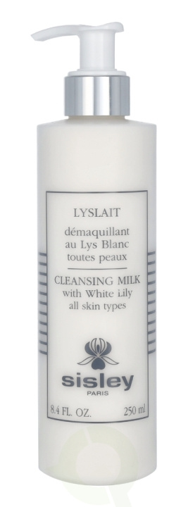 Sisley Lyslait Cleansing Milk With White Lily 250 ml All Skin Types ryhmässä KAUNEUS JA TERVEYS / Ihonhoito / Kasvot / Puhdistus @ TP E-commerce Nordic AB (C55746)