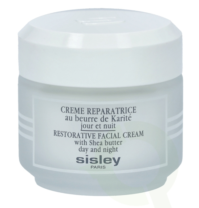 Sisley Restorative Facial Cream With Shea Butter 50 ml Day And N ight/All Skin Types ryhmässä KAUNEUS JA TERVEYS / Ihonhoito / Kasvot / Päivävoide @ TP E-commerce Nordic AB (C55759)