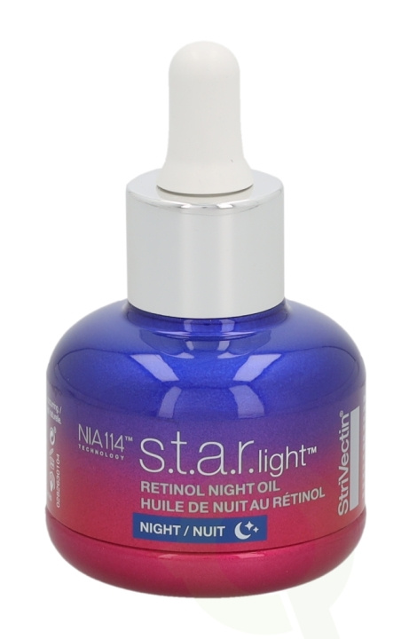 StriVectin S.T.A.R.Light Retinol Night Oil 30 ml ryhmässä KAUNEUS JA TERVEYS / Ihonhoito / Kasvot / Kasvoöljy @ TP E-commerce Nordic AB (C55875)