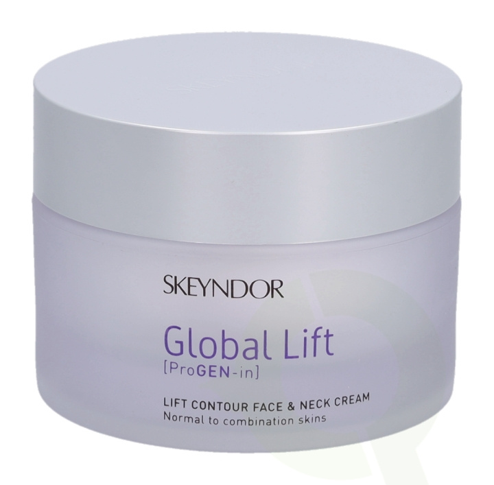 Skeyndor Global Lift Contour Face & Neck Cream 50 ml Normal To combination Skins ryhmässä KAUNEUS JA TERVEYS / Ihonhoito / Kasvot / Päivävoide @ TP E-commerce Nordic AB (C55915)