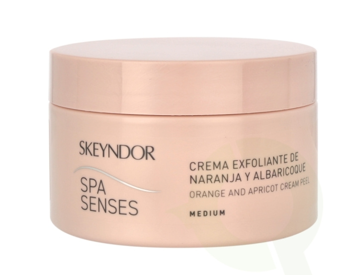 Skeyndor Spa Senses Peel 200 ml Orange and Apricot Cream ryhmässä KAUNEUS JA TERVEYS / Ihonhoito / Kasvot / Kasvovoide @ TP E-commerce Nordic AB (C56012)