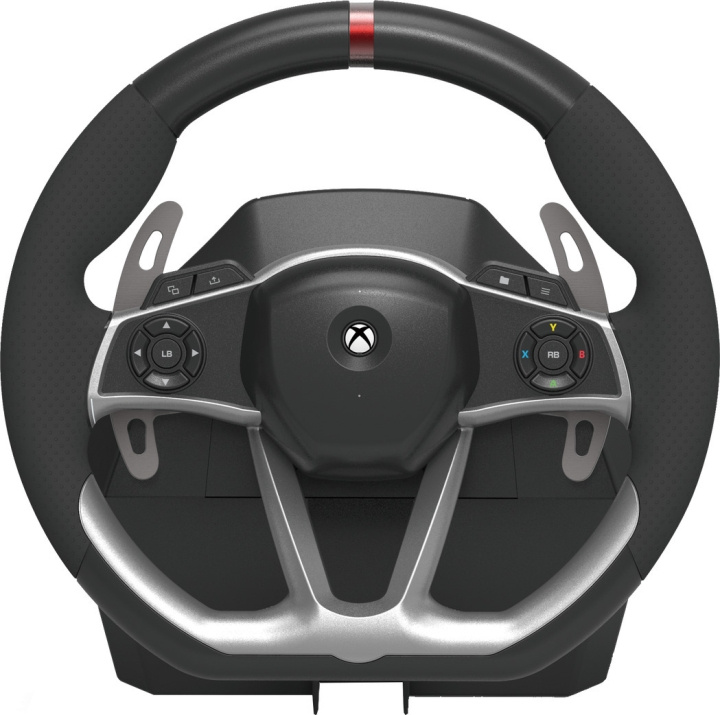 HORI Force Feedback Racing Wheel DLX -rattiohjain, Xbox Series X ryhmässä KODINELEKTRONIIKKA / Pelikonsolit & Tarvikkeet / Xbox Series X / Tarvikkeet @ TP E-commerce Nordic AB (C56103)