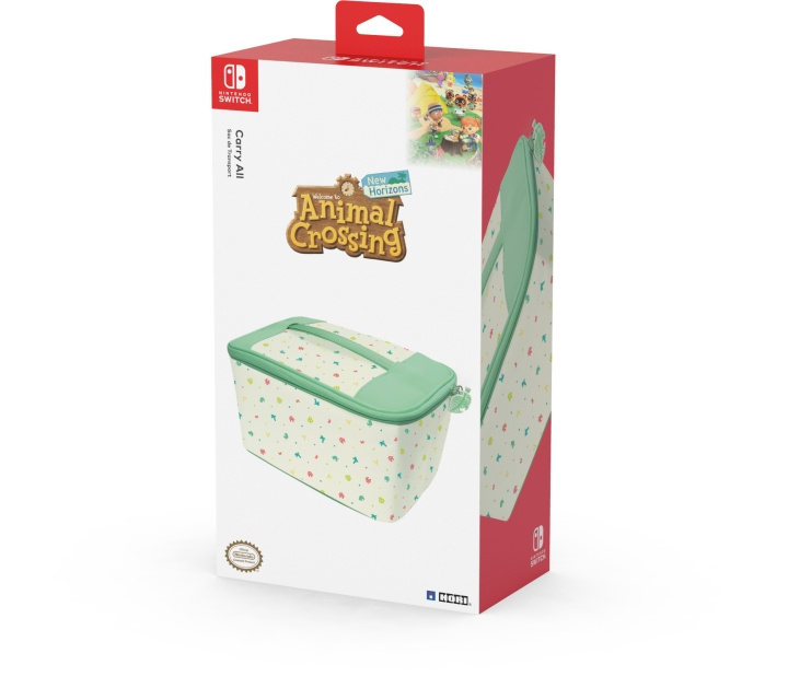 HORI Carry-All Bag, Animal Crossing, Switch / Switch OLED ryhmässä KODINELEKTRONIIKKA / Pelikonsolit & Tarvikkeet / Nintendo Switch / Tarvikkeet @ TP E-commerce Nordic AB (C56108)