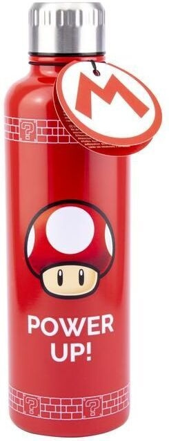 Paladone Super Mario Big Up -juomapullo, 500 ml ryhmässä URHEILU, VAPAA-AIKA JA HARRASTUS / Ulkoilu / Termos- ja vesipullot @ TP E-commerce Nordic AB (C56112)