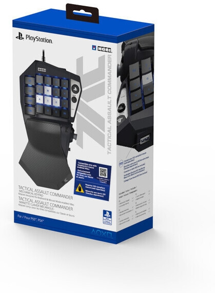 HORI Tactical Assault Commander -mekaaninen näppäimistö, PS5 / PS4 / PC ryhmässä KODINELEKTRONIIKKA / Pelikonsolit & Tarvikkeet / Sony PlayStation 5 / Tarvikkeet @ TP E-commerce Nordic AB (C56121)