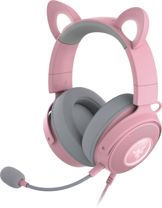 Razer Kraken Kitty V2 Pro -pelikuulokkeet, pinkki ryhmässä TIETOKOONET & TARVIKKEET / GAMING / Kuulokkeet @ TP E-commerce Nordic AB (C56123)