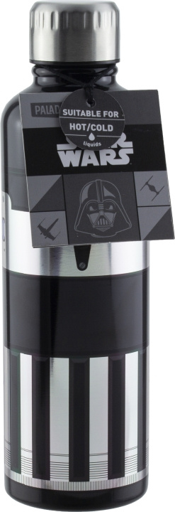 Paladone Darth Vader -juomapullo, 500 ml ryhmässä TIETOKOONET & TARVIKKEET / GAMING / Tarvikkeet pelaamiseen @ TP E-commerce Nordic AB (C56132)