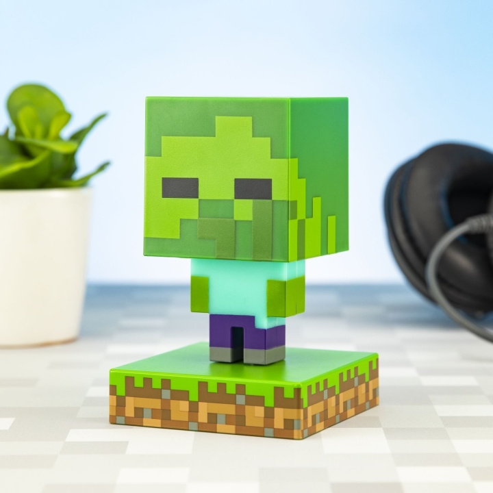 MINECRAFT Paladone Minecraft Zombie -valo ryhmässä TIETOKOONET & TARVIKKEET / GAMING / Tarvikkeet pelaamiseen @ TP E-commerce Nordic AB (C56157)