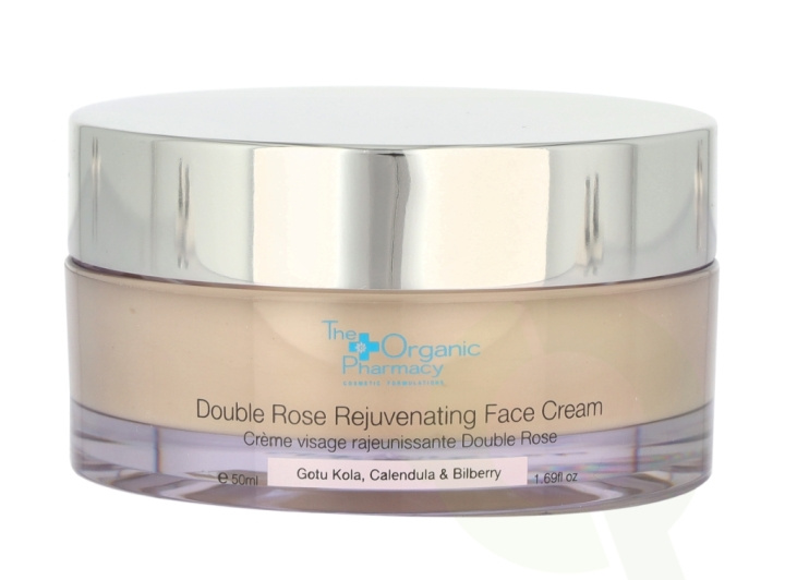The Organic Pharmacy Double Rose Rejuvenating Face Cream 50 ml For Normal Or Dry Skin ryhmässä KAUNEUS JA TERVEYS / Ihonhoito / Kasvot / Päivävoide @ TP E-commerce Nordic AB (C56200)