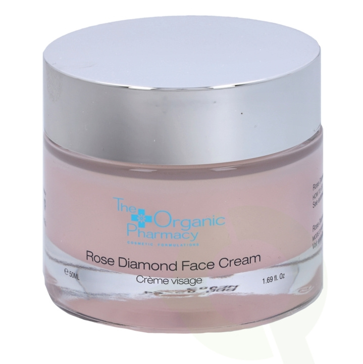 The Organic Pharmacy Rose Diamond Face Cream 50 ml For All Skin Types ryhmässä KAUNEUS JA TERVEYS / Ihonhoito / Kasvot / Kasvovoide @ TP E-commerce Nordic AB (C56202)
