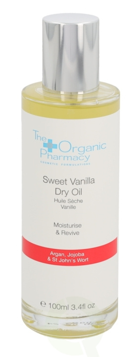 The Organic Pharmacy Sweet Vanilla Dry Oil 100 ml ryhmässä KAUNEUS JA TERVEYS / Ihonhoito / Kehon hoito / Vartaloöljy @ TP E-commerce Nordic AB (C56235)