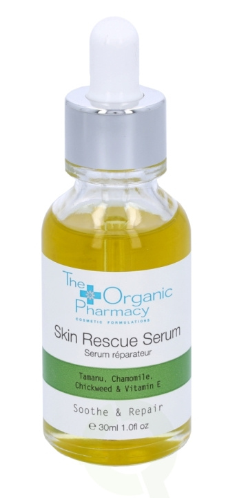 The Organic Pharmacy Skin Rescue Serum 30 ml For Dry & Sensetive Skin ryhmässä KAUNEUS JA TERVEYS / Ihonhoito / Kasvot / Seerumit iholle @ TP E-commerce Nordic AB (C56278)