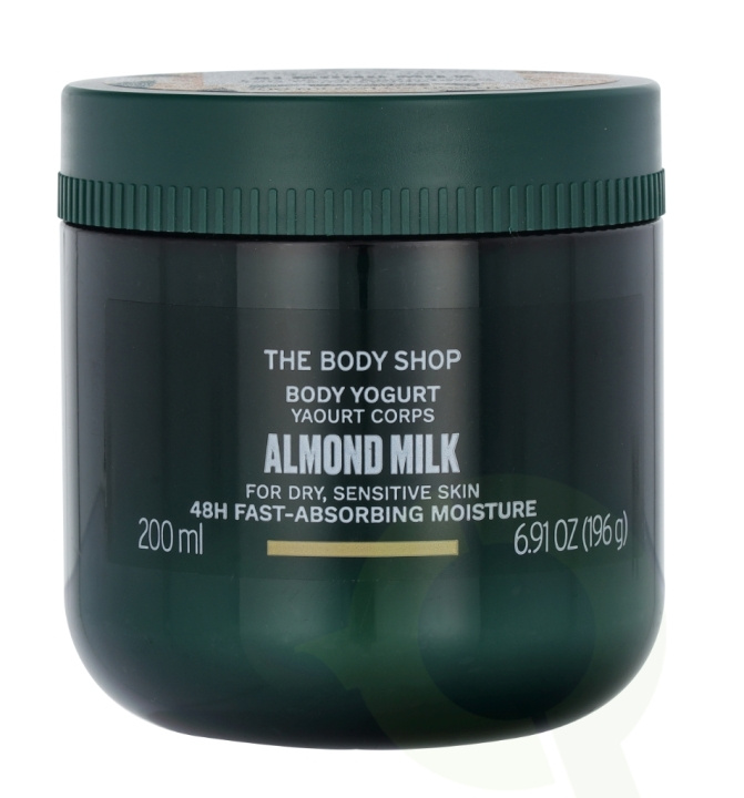 The Body Shop Body Yogurt 200 ml Almond Milk ryhmässä KAUNEUS JA TERVEYS / Ihonhoito / Kehon hoito / Vartalovoide @ TP E-commerce Nordic AB (C56323)