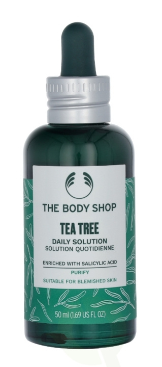 The Body Shop Tea Tree Anti-Imperfection Daily Solution 50 ml Purify, Suitable For Blemished And Sensitive Skin ryhmässä KAUNEUS JA TERVEYS / Ihonhoito / Kasvot / Seerumit iholle @ TP E-commerce Nordic AB (C56324)