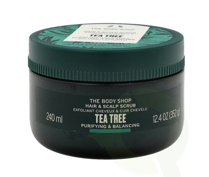 The Body Shop Hair & Scalp Scrub 240 ml Tea Tree ryhmässä KAUNEUS JA TERVEYS / Ihonhoito / Kasvot / Kuorinta @ TP E-commerce Nordic AB (C56345)