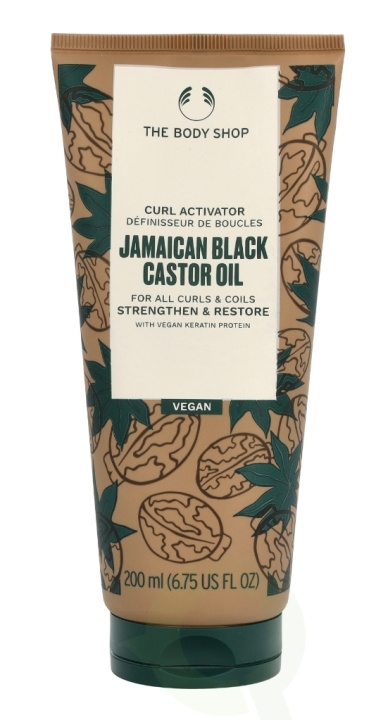 The Body Shop Curl Activator 200 ml Jamaican Black Castor Oil ryhmässä KAUNEUS JA TERVEYS / Hiukset &Stailaus / Hiusten stailaus / Muotoiluvaahto @ TP E-commerce Nordic AB (C56348)