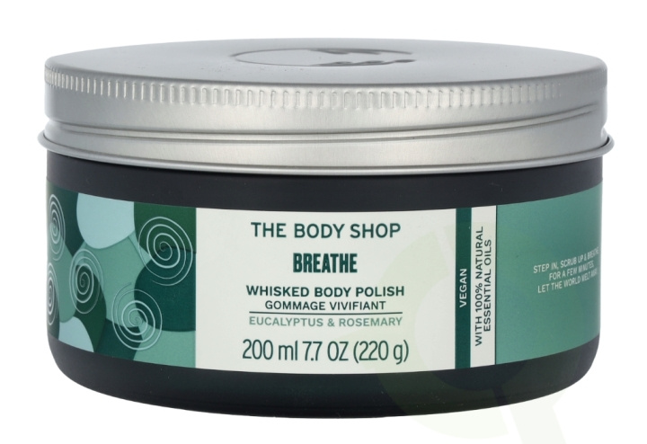 The Body Shop Breathe Whisked Body Polish 200 ml Eucalyptus & Rosemary ryhmässä KAUNEUS JA TERVEYS / Ihonhoito / Kasvot / Kuorinta @ TP E-commerce Nordic AB (C56356)