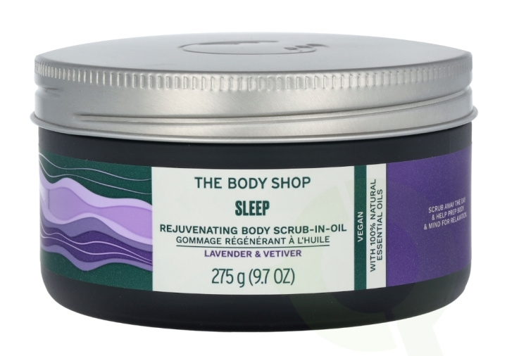The Body Shop Sleep Rejuvenating Body Scrub-In-Oil 275 g Lavender & Vetiver ryhmässä KAUNEUS JA TERVEYS / Ihonhoito / Kasvot / Kuorinta @ TP E-commerce Nordic AB (C56359)
