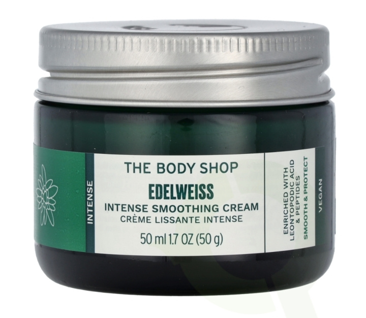 The Body Shop Intense Smoothing Cream 50 ml Edelweiss ryhmässä KAUNEUS JA TERVEYS / Ihonhoito / Kasvot / Päivävoide @ TP E-commerce Nordic AB (C56379)
