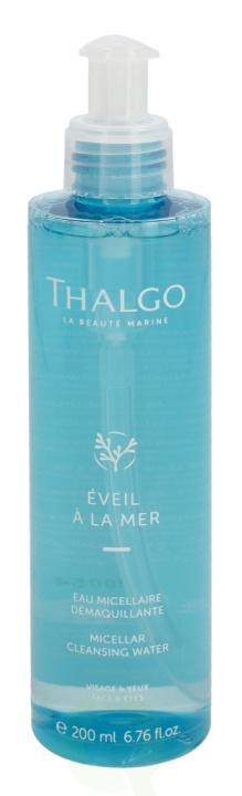 Thalgo Eveil A La Mer Micellar Cleansing Water 200 ml Face & Eyes ryhmässä KAUNEUS JA TERVEYS / Ihonhoito / Kasvot / Kasvovesi ja Facemist @ TP E-commerce Nordic AB (C56391)