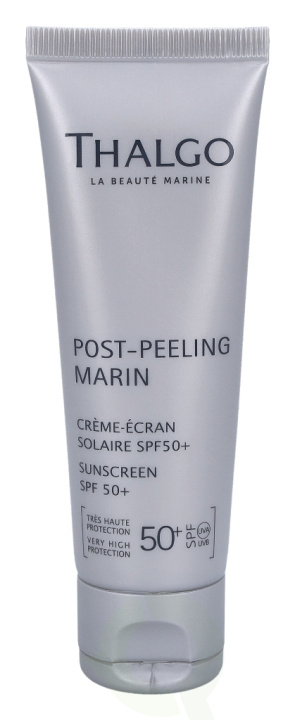 Thalgo Post-Peeling Marine Sunscreen SPF50+ 50 ml ryhmässä KAUNEUS JA TERVEYS / Ihonhoito / Rusketus / Aurinkosuoja @ TP E-commerce Nordic AB (C56482)