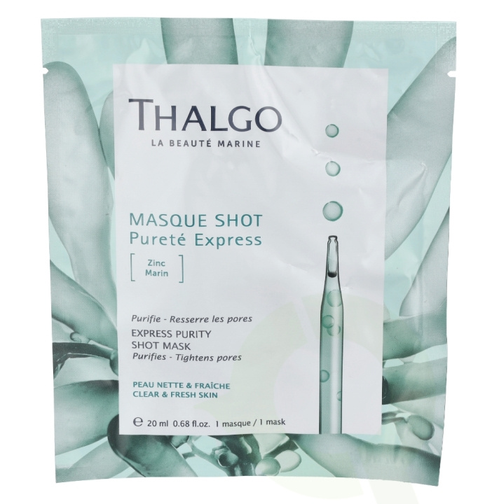Thalgo Express Purity Shot Mask 20 ml ryhmässä KAUNEUS JA TERVEYS / Ihonhoito / Kasvot / Naamiot @ TP E-commerce Nordic AB (C56513)