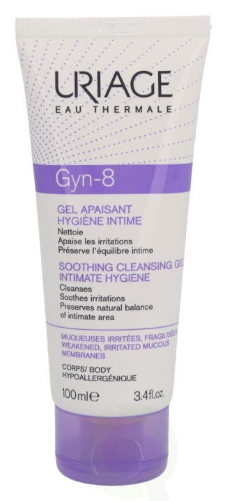 Uriage Gyn-8 Soothing Cleansing Gel 100 ml ryhmässä KAUNEUS JA TERVEYS / Ihonhoito / Kehon hoito / Kylpy- ja suihkugeelit @ TP E-commerce Nordic AB (C56522)