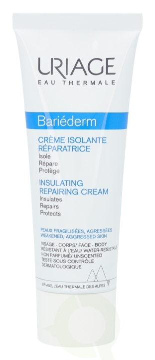 Uriage Bariederm Insulating Repairing Cream 75 ml ryhmässä KAUNEUS JA TERVEYS / Ihonhoito / Kehon hoito / Vartalovoide @ TP E-commerce Nordic AB (C56524)