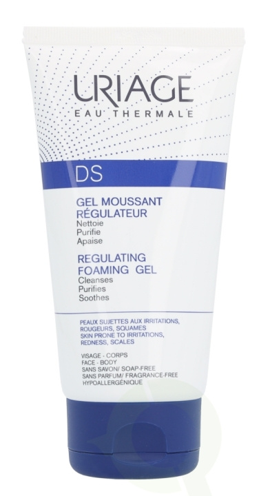 Uriage D.S. Gel Regulating Foaming Gel 150 ml ryhmässä KAUNEUS JA TERVEYS / Ihonhoito / Kehon hoito / Kylpy- ja suihkugeelit @ TP E-commerce Nordic AB (C56530)