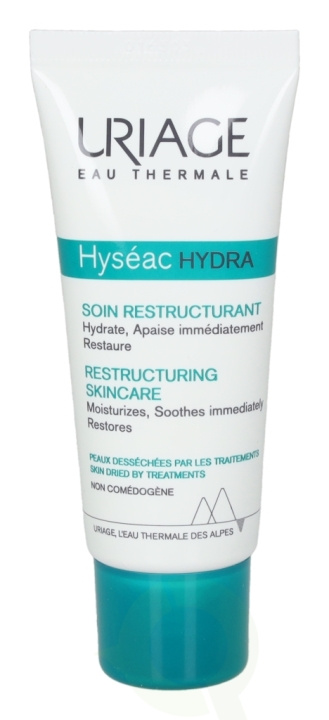 Uriage Hyseac Hydra Restructuring Skin-Care 40 ml ryhmässä KAUNEUS JA TERVEYS / Ihonhoito / Kasvot / Kasvovoide @ TP E-commerce Nordic AB (C56540)
