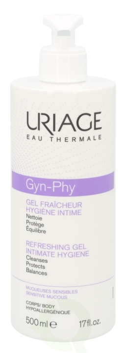 Uriage Gyn-Phy Intimate Hygiene Refreshing Gel 500 ml ryhmässä KAUNEUS JA TERVEYS / Ihonhoito / Kehon hoito / Kylpy- ja suihkugeelit @ TP E-commerce Nordic AB (C56551)