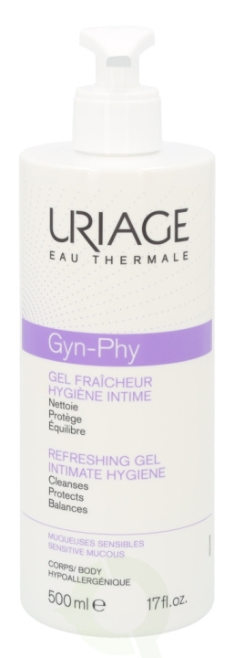 Uriage Gyn-Phy Intimate Hygiene Refreshing Gel 500 ml ryhmässä KAUNEUS JA TERVEYS / Ihonhoito / Kehon hoito / Kylpy- ja suihkugeelit @ TP E-commerce Nordic AB (C56551)