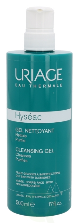 Uriage Hyseac Cleansing Gel 500 ml Combination To Oily Skin ryhmässä KAUNEUS JA TERVEYS / Ihonhoito / Kasvot / Puhdistus @ TP E-commerce Nordic AB (C56563)