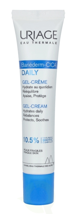 Uriage Bariederm-Cica Daily Gel-Cream 40 ml ryhmässä KAUNEUS JA TERVEYS / Ihonhoito / Kasvot / Päivävoide @ TP E-commerce Nordic AB (C56576)