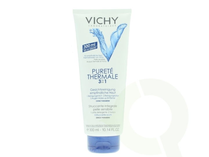 Vichy Purete Thermale 3In1 One Step Cleanser 300 ml Sensitive Skin And Eyes ryhmässä KAUNEUS JA TERVEYS / Ihonhoito / Kasvot / Puhdistus @ TP E-commerce Nordic AB (C56604)